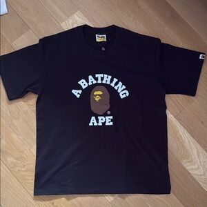 A Bathing Ape Black Graphic T-Shirt